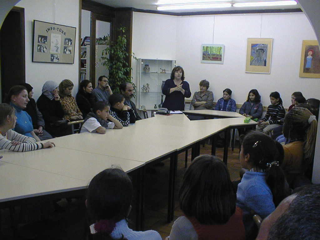 Une r�union avec les parents de nos jeunes adh�rents - 2004