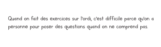 témoignage